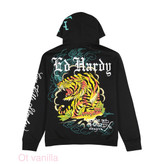 سویشرت مشکی مردانه زنانه CRAWLING TIGERS برند Ed hardy اورجینال