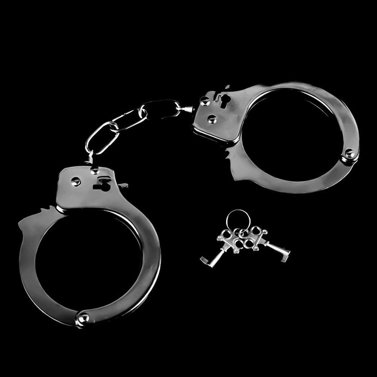 دستبند اسباب بازی پلیسی فلزی کودک و بزرگسال
